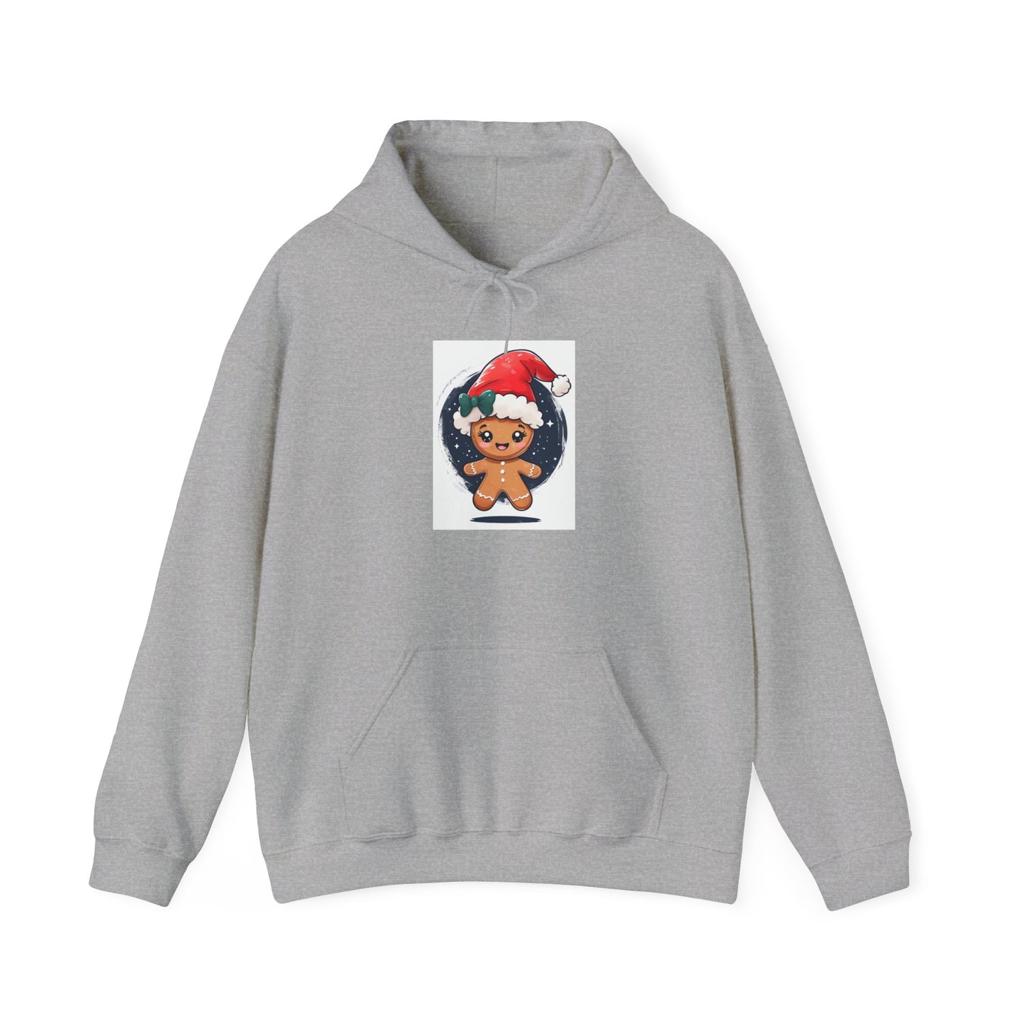 Christmas Gingerbread Unisex Heavy Blend™ Hooded Sweatshirt