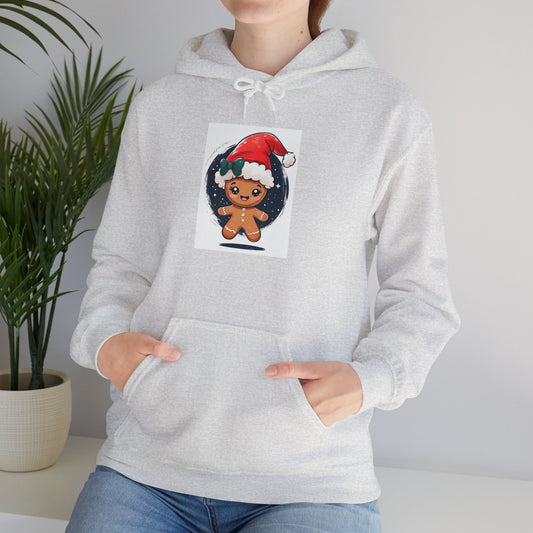 Christmas Gingerbread Unisex Heavy Blend™ Hooded Sweatshirt