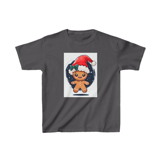 Christmas Gingerbread Kids Heavy Cotton™ Tee