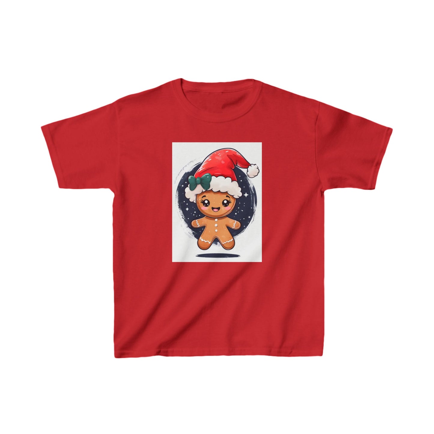 Christmas Gingerbread Kids Heavy Cotton™ Tee