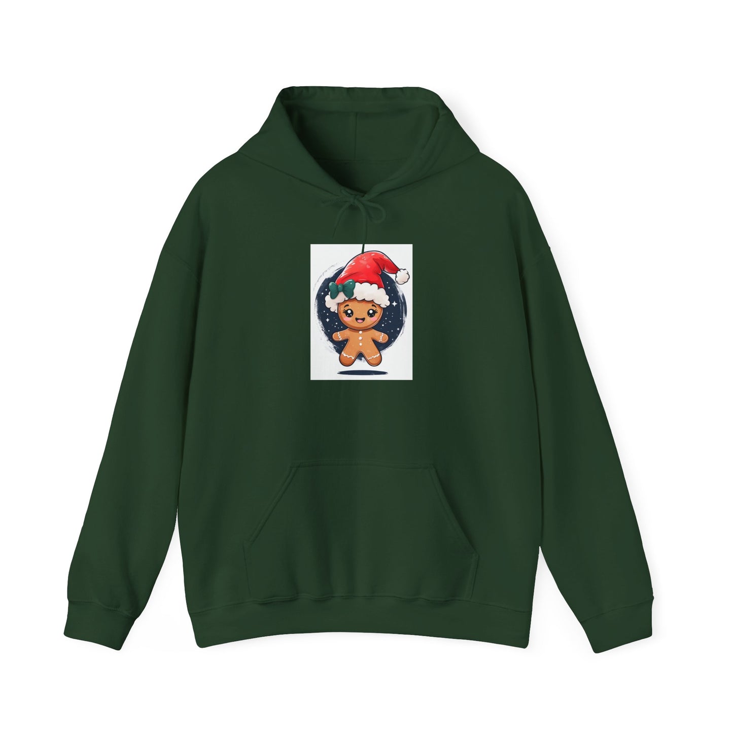 Christmas Gingerbread Unisex Heavy Blend™ Hooded Sweatshirt